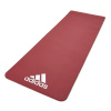 Тренировочный коврик (фитнес-мат) Adidas, 7 мм, красный