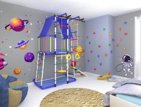 Спортивно-игровой комплекс Формула здоровья Индиго Комплект 1