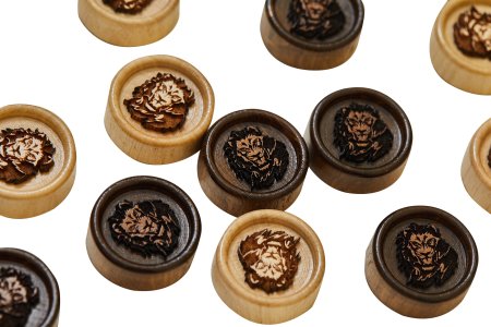 Фишки резные "Лев 2" Mirzoyan