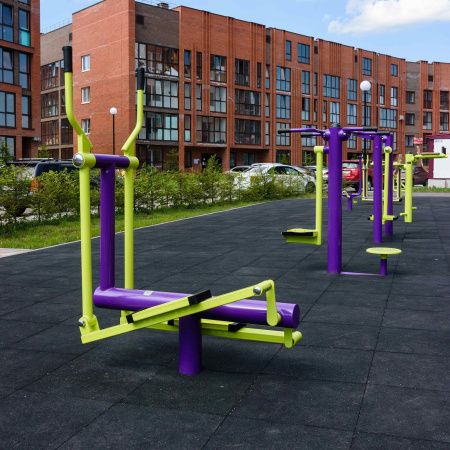 S-1022 Уличный тренажер Эллипсоид ZAVODSPORTA