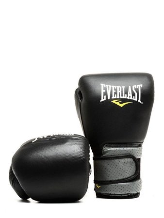 Перчатки на липучке Everlast Pro Leather Strap 