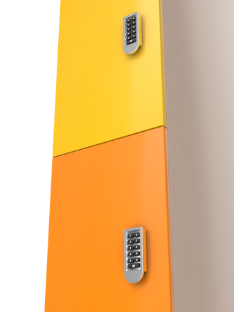 Шкаф для раздевалки HPL 2000х500х300 мм