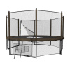 Батут UNIX Line Black&Brown 12 ft (outside)