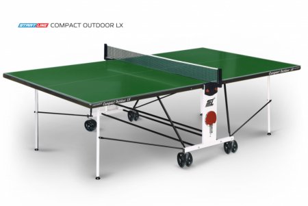 Теннисный стол StartLine Compact Outdoor LX зеленый