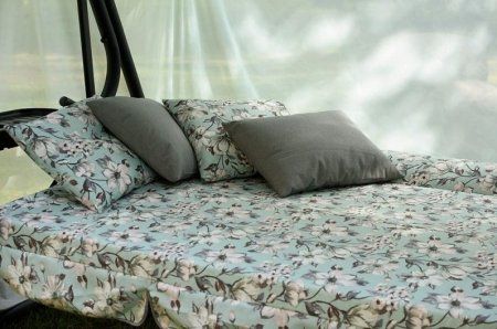 Качели садовые Olsa Турин Премиум Flower с1204