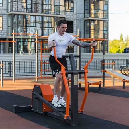 C-1902 Уличный тренажер Эллипсоид с безынерционным нагрузочным механизмом ZAVODSPORTA