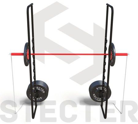 Комплект "Приседания с штангой WORKOUT-FIT"