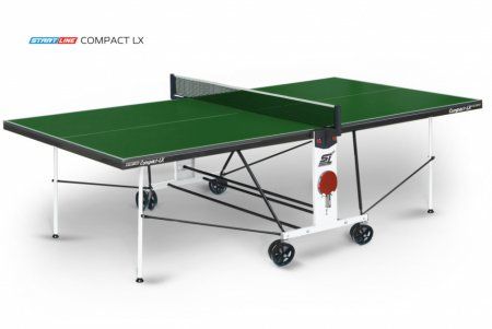 Теннисный стол StartLine Compact LX зеленый