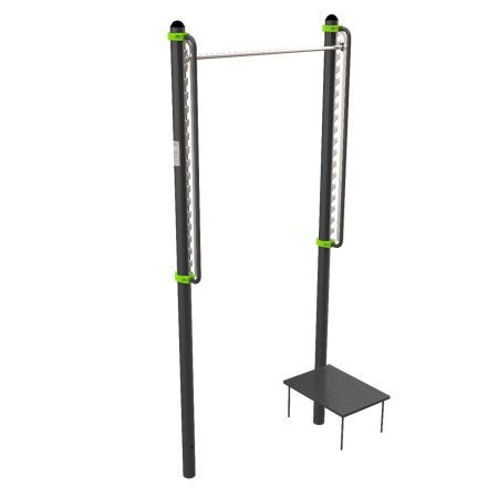 W351 GTO Турник-перекладина с регулируемой высотой (подходит ОВЗ) ZAVODSPORTA