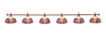 Светильник Fortuna Crown Red Bronze 6 плафонов