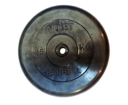 Диски обрезиненные Barbell Atlet  25 26 мм.