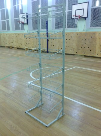 Стеллаж для хранения спортивного инвентаря