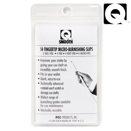 Набор микробумаги для полировки кия Q Smooth 14шт.