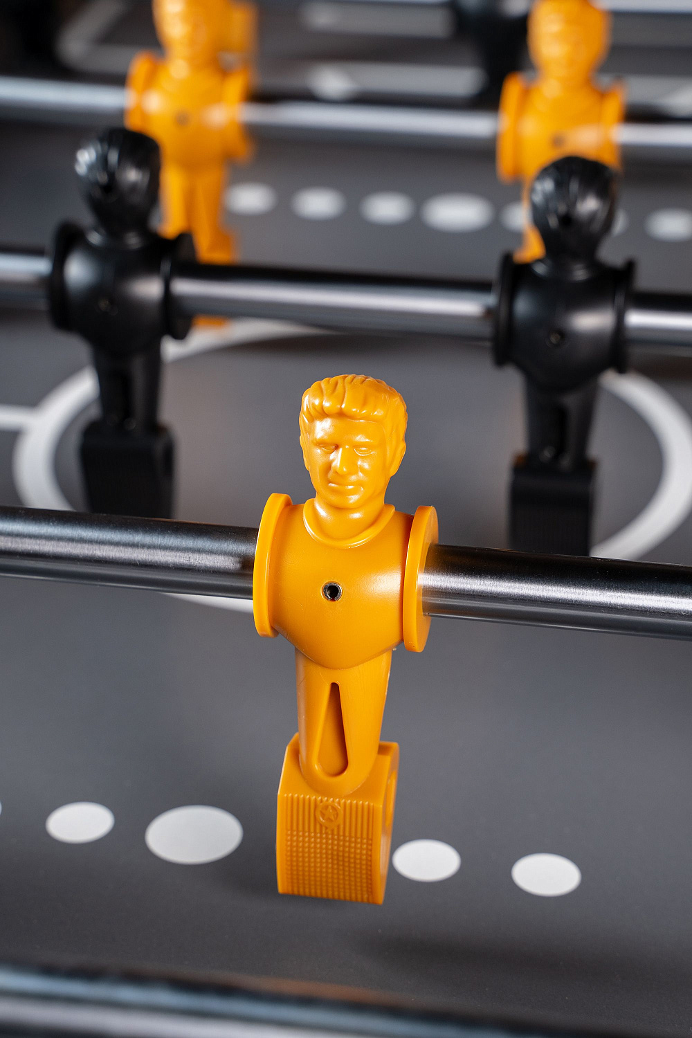 Игровой стол - футбол "Eiffel" коричнево-черный