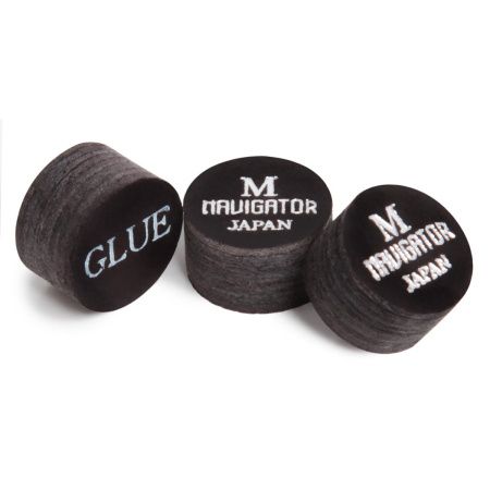 Наклейка для кия Navigator Black Snooker ø11мм Medium 1шт.