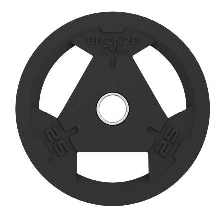 Диск олимпийский BRONZE GYM обрезиненный 25 кг