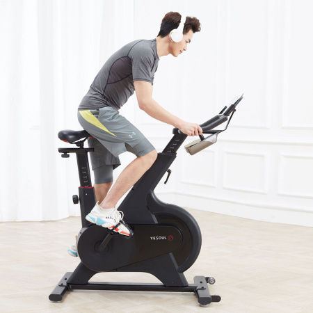 Велотренажер DFC Yesoul Smart M1 BLACK с пульсометром