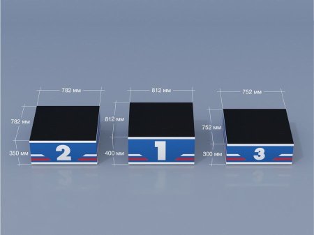 Пьедестал (ПРО) Штабель 812х812мм (квадратный)