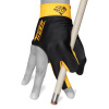 Перчатка Tiger Professional Billiard Glove черная/желтая правая M