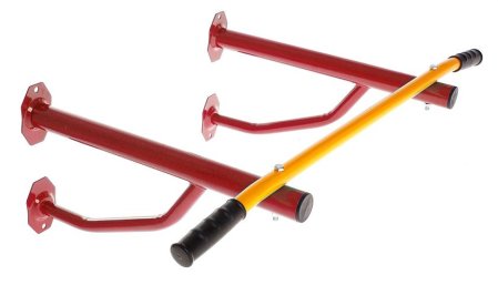 Турник настенный Юный Атлет Атлет (Красный/желтый)