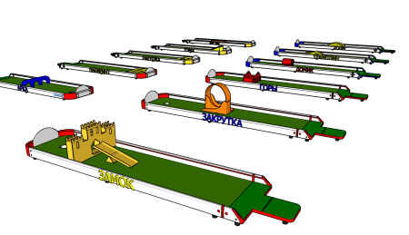 ФИДЖИТАЛ МИНИ ГОЛЬФ«PHIDGITAL MINI GOLF CITY 9»