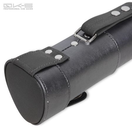 Тубус QK-S Musketeer 1x1 с отделением для удлинителя серый металлик