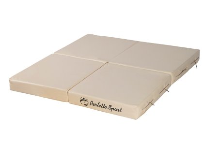 Мат Perfetto Sport № 11 (100 х 100 х 10) складной 4 сложения бежевый