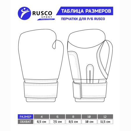 Перчатки для рукопашного боя Rusco, к/з