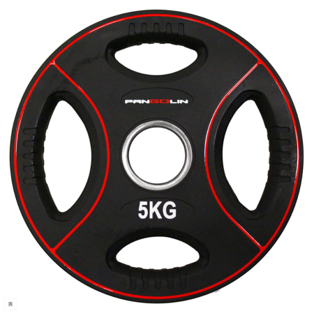 Полиуретановый олимпийский диск Pangolin Fitness WP012PU X-line 5 кг.