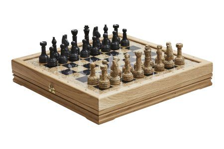 Шахматы РФН стандартные каменные 43х43 см (3,50")
