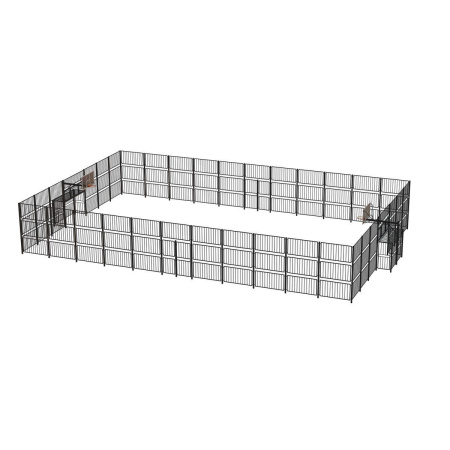 S-1001 Феникс Ограждение спортивной площадки 24х15х3,75 м ZAVODSPORTA