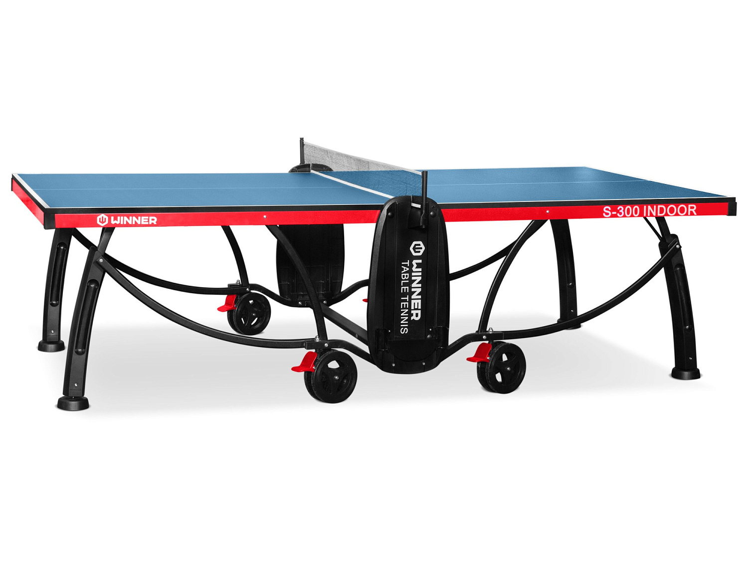 Теннисный стол складной для помещений "Winner S-300 Indoor" с сеткой