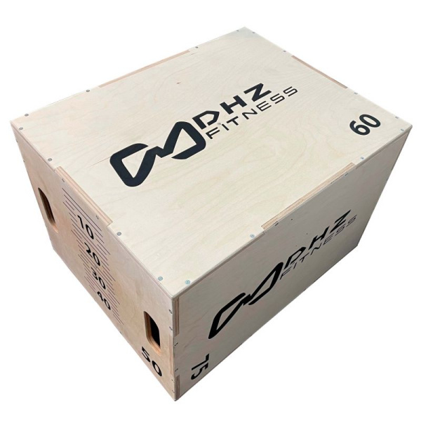 Универсальный PLYO BOX DHZ разборный с разметкой шкалы наклона