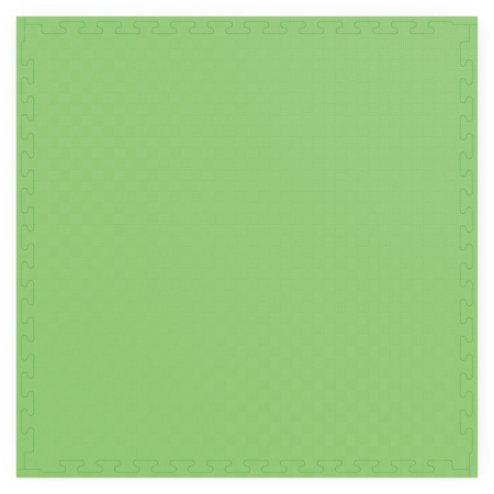 Будо-мат EVA DFC 100 x 100 см, 20 мм, цвет желто-зеленый