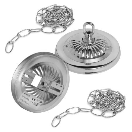 Светильник Fortuna Prestige Silver 3 плафона