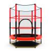 Батут детский DFC TRAMPOLINE-RED 55" с сеткой
