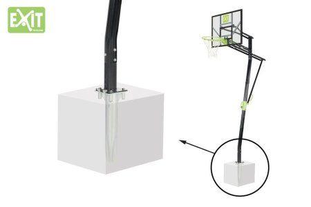 Стационарная баскетбольная стойка Exit Toys