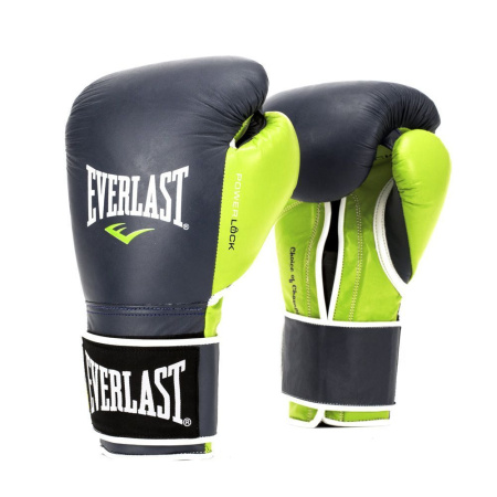 Перчатки тренировочные Everlast Powerlock Серый/Зеленый 16 Oz