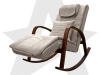 Массажное кресло качалка FUJIMO F2002 МСX Time2Chill Ivory (Tailor 2) Вишня