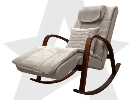 Массажное кресло качалка FUJIMO F2002 МСX Time2Chill Ivory (Tailor 2) Вишня