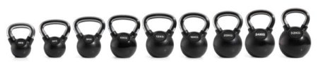 Гиря с резиновым покрытием VictoryFit VF-KRU