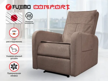Кресло-реклайнер механический FUJIMO COMFORT CHAIR F3005 FMW Терра (Sakura 20)