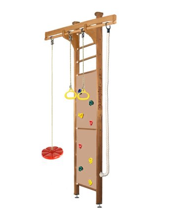 Спортивно-игровой комплекс Kampfer Swift Ceiling (№2 Ореховый Высота 3 м)