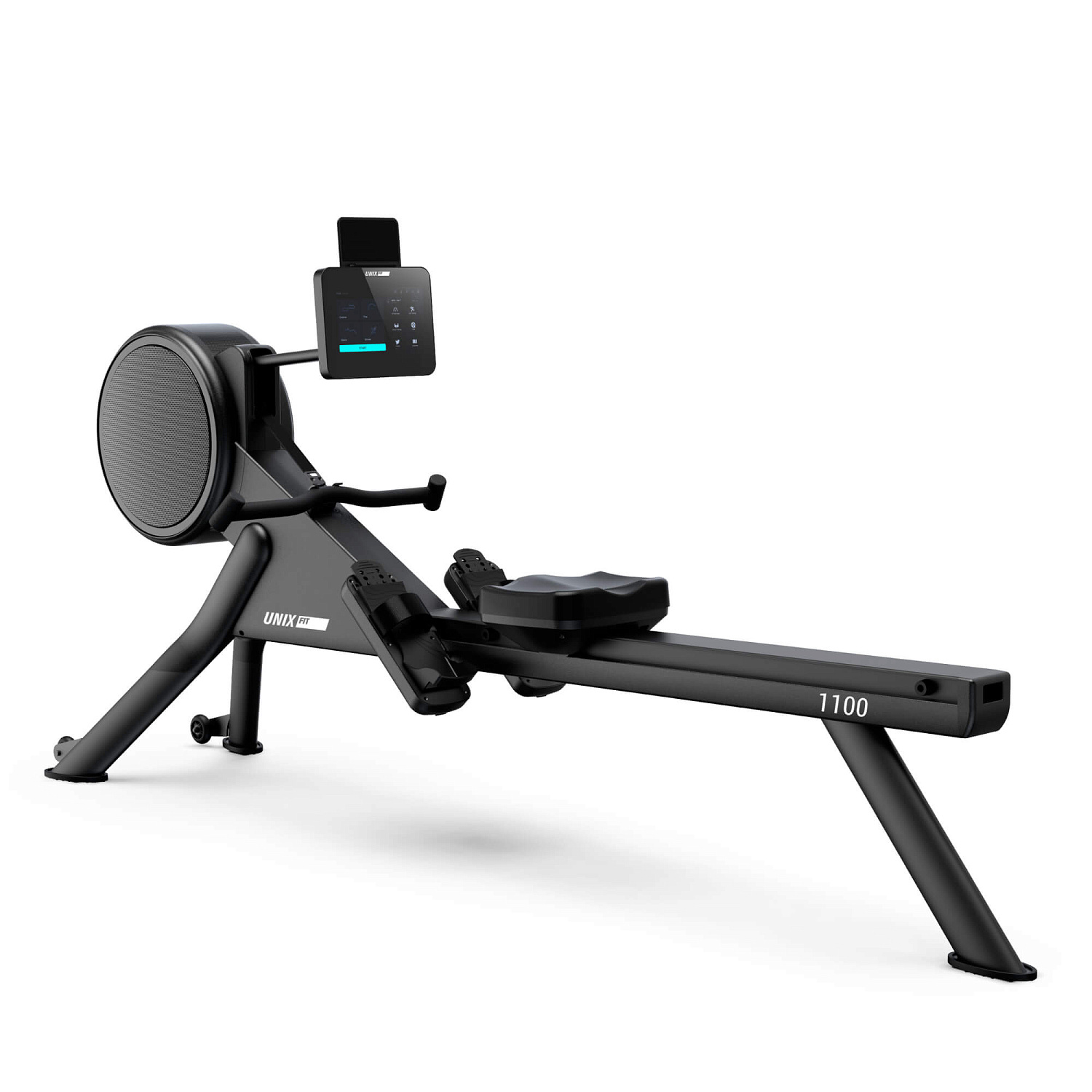Гребной тренажер UNIX Fit Air (10.1 TFT) магнитный / Magnetic Rower-1100 PRO