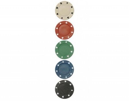 Набор для покера Holdem Light на 500 фишек без номинала