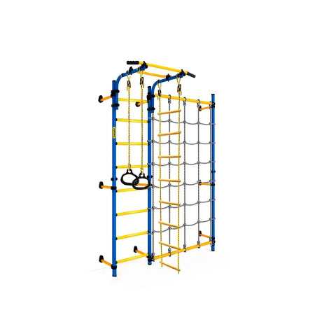 Шведская стенка Kampfer Gridline Wall (синий/желтый)