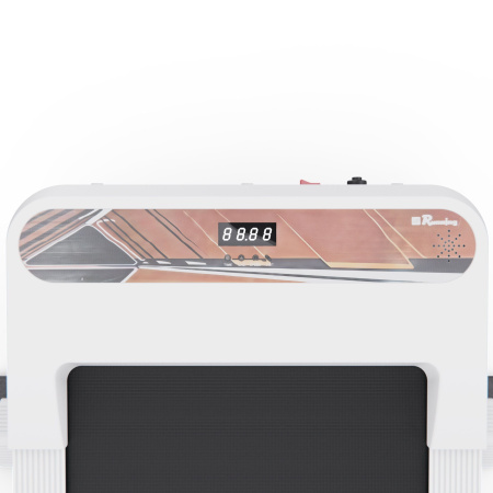 Беговая дорожка DFC T-JK с изменяемым углом наклона, белая