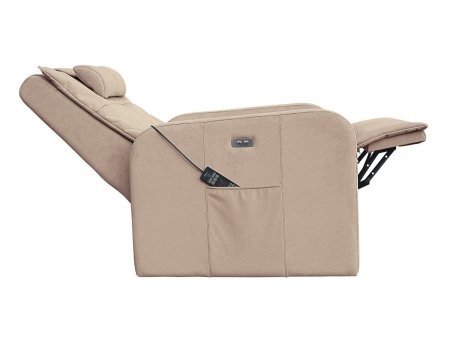 Массажное кресло реклайнер с подъемом FUJIMO LIFT CHAIR F3005 FLFK Ваниль (Sakura 4)