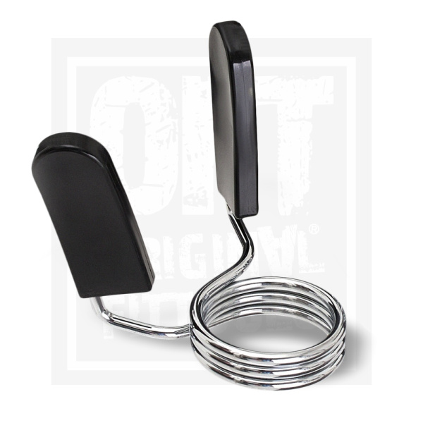 Замок пружинный с изогнутыми обрезиненными лапками 51 мм