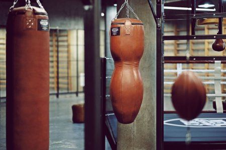 Мешок кожаный боксерский LOFT Фигурный TOTALBOX 